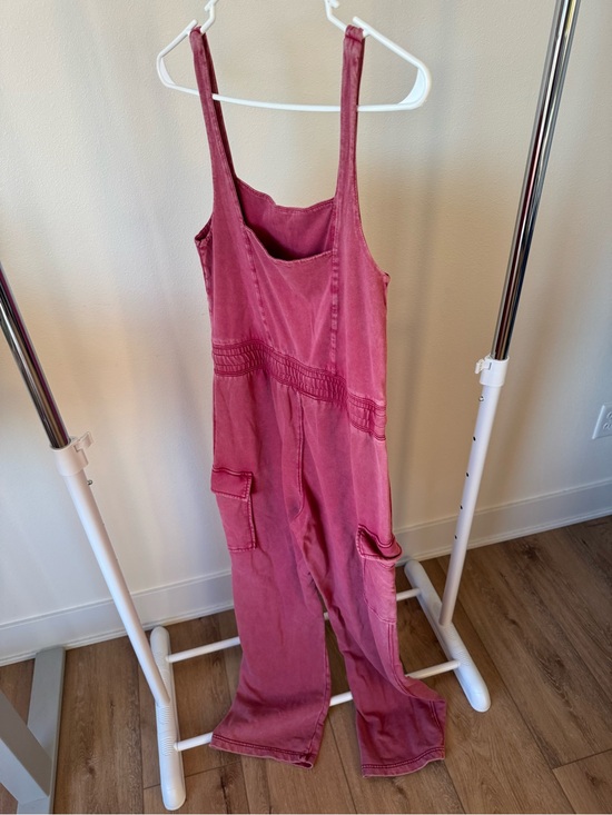 As Revival Pants - AS Revival Pink Jumpsuit from Altar'd State Womens size Medium